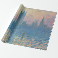Claude Monet Houses of Parliament Solnedgång