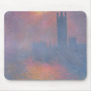 Claude Monet husen av parlamentet, London Musmatta