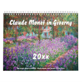 Claude Monet i Giverny Kalender