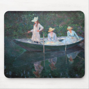 Claude Monet - I Norvegienne Boat Giverny Musmatta