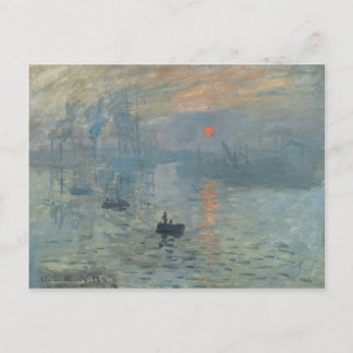 Claude Monet, Impression, soleil levant Vykort