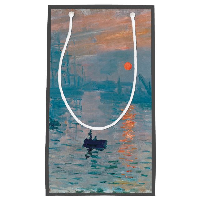 Claude Monet Impression Soluppgång Fransk (Framsidan)