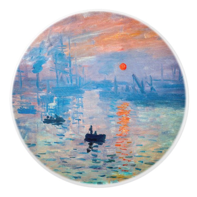 Claude Monet - Impression, Soluppgång Knopp (Framsidan)