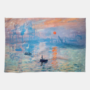 Claude Monet - Impression, Soluppgång Kökshandduk