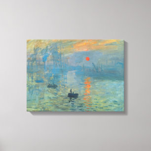 Claude Monet Impression Sunrise Canvastryck