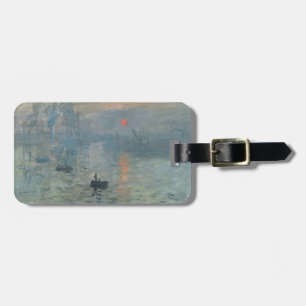 Claude Monet Impression Sunrise Soleil Levant Bagagebricka