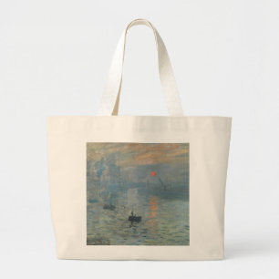 Claude Monet Impression Sunrise Soleil Levant Jumbo Tygkasse