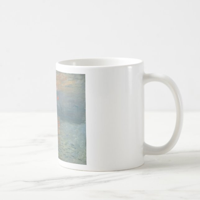 Claude Monet Impression Sunrise Soleil Levant Kaffemugg (Höger)