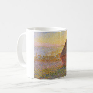 Claude Monet Impressionist Painting Graystaks I Kaffemugg