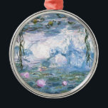 Claude Monet Impressionist Vatten Lillies Painting Julgransprydnad Metall<br><div class="desc">Tryckmålning i landskapet av Claude Monet - Klassiska mästerverk - Claude Monets pressionistiska målningsserie - Claude Monet Impressionist Vatten Lillies Painting</div>