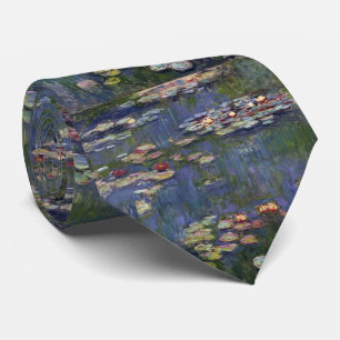 Claude Monet Impressionist Vatten Lillies Painting Slips