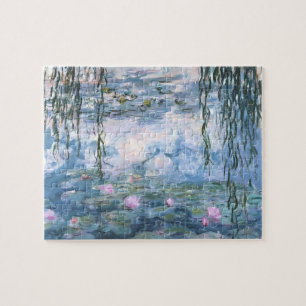 Claude Monet Impressionistisk målning av vattenlil Pussel
