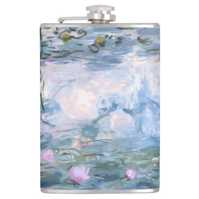 Claude Monet Impressionistisk Vattenliljemålning Fickplunta (Framsidan)