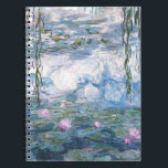 Claude Monet Impressionistiskt Vattenliljemålning Anteckningsbok<br><div class="desc">Impressionistiskt Landskapsmåleri av Claude Monet - Klassiska Mästerverk - Claude Monets Naturmålningar Serie - Claude Monet Impressionistiskt Vattenliljemålning</div>