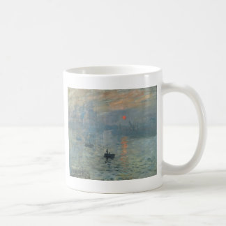 Claude Monet intryck, levant soleil Kaffemugg