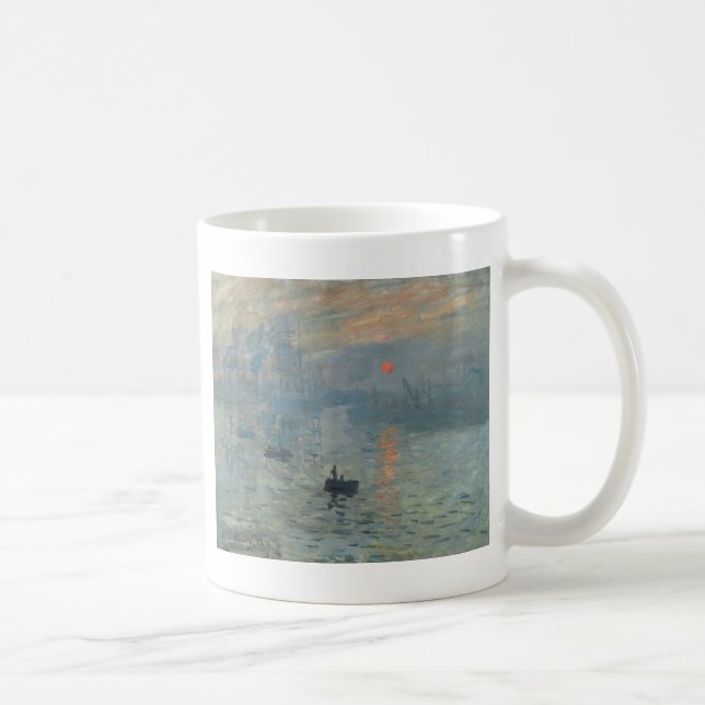 Claude Monet intryck, levant soleil Kaffemugg (Höger)