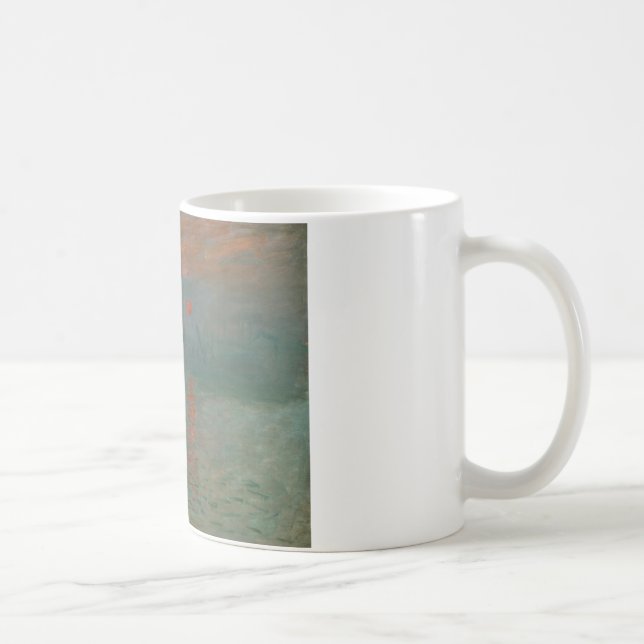 Claude Monet - intryck, soluppgång Kaffemugg (Höger)
