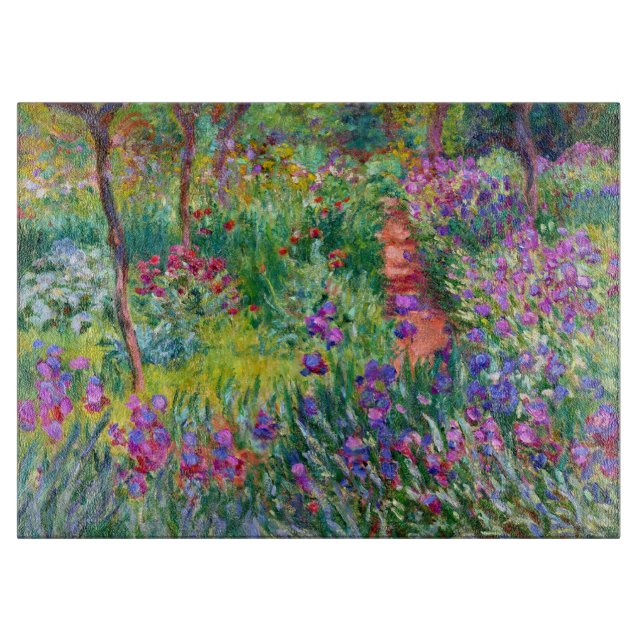 Claude Monet: Iris Garden at Giverny (Framsidan)