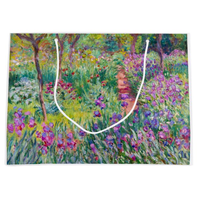 Claude Monet - Iris Garden at Giverny (Framsidan)