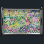 Claude Monet - Iris Garden at Giverny Frukostbricka<br><div class="desc">The Iris Garden at Giverny / The Artists Garden at Giverny - Claude Monet,  1899-1900</div>