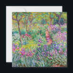 Claude Monet - Iris Garden at Giverny Inbjudningar<br><div class="desc">The Iris Garden at Giverny / The Artists Garden at Giverny - Claude Monet,  1899-1900</div>