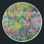 Claude Monet - Iris Garden at Giverny Knopp<br><div class="desc">The Iris Garden at Giverny / The Artists Garden at Giverny - Claude Monet,  1899-1900</div>