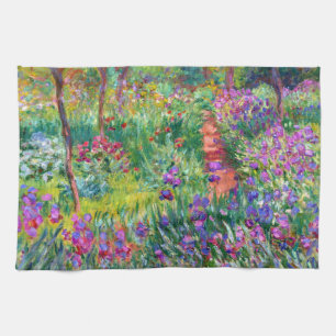 Claude Monet: Iris Garden at Giverny Kökshandduk