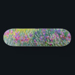 Claude Monet - Iris Garden at Giverny Mini Skateboard Bräda 18,5 Cm<br><div class="desc">The Iris Garden at Giverny / The Artists Garden at Giverny - Claude Monet,  1899-1900</div>