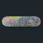Claude Monet - Iris Garden at Giverny Mini Skateboard Bräda 18,5 Cm<br><div class="desc">The Iris Garden at Giverny / The Artists Garden at Giverny - Claude Monet,  1899-1900</div>