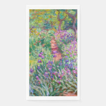Claude Monet - Iris Garden at Giverny