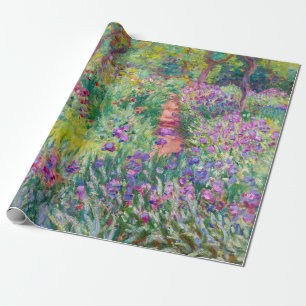 Claude Monet - Iris Garden at Giverny Presentpapper