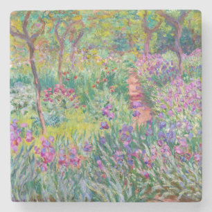 Claude Monet - Iris Garden at Giverny Stenunderlägg