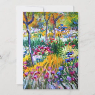 Claude Monet: Iris Garden av Giverny