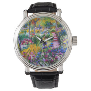 Claude Monet: Iris Garden av Giverny Armbandsur