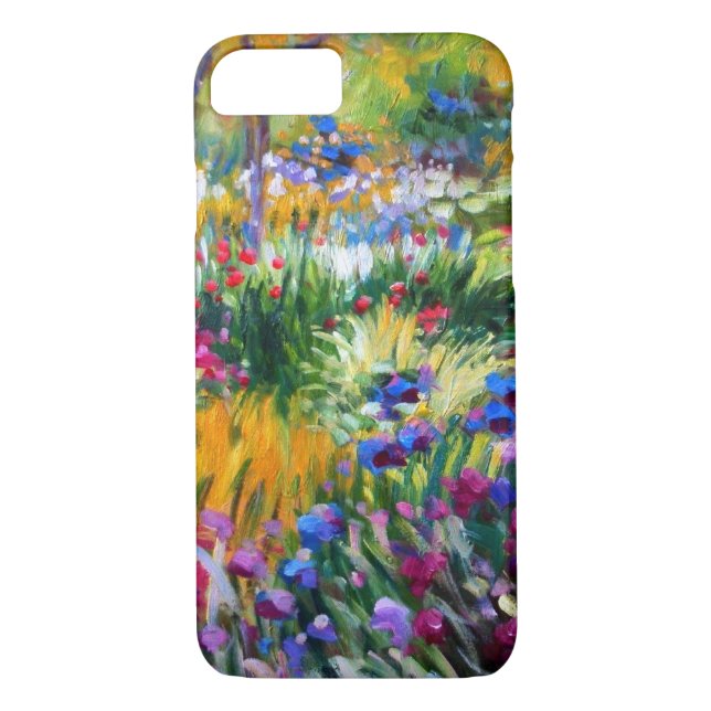 Claude Monet: Iris Garden av Giverny Case-Mate iPhone Skal (Baksida)