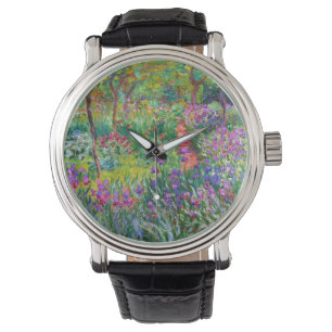 Claude Monet: Iris Garden på Giverny Armbandsur