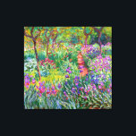 Claude Monet: Iris Garden på Giverny Canvastryck<br><div class="desc">Ett färgstarkt klassiskt kanvastryck med iris-trädgården i Giverny,  som målats av den Fransk konstapeln Claude Monet.</div>
