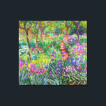 Claude Monet: Iris Garden på Giverny Canvastryck<br><div class="desc">Ett färgstarkt klassiskt kanvastryck med iris-trädgården i Giverny,  som målats av den Fransk konstapeln Claude Monet.</div>