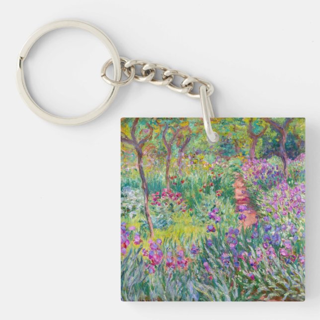 Claude Monet - Iris trädgården i Giverny (Framsidan)