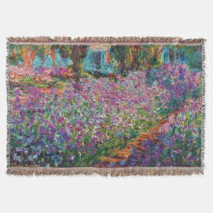 Claude Monet - Irisar i Monets trädgård Finkonst Mysfilt