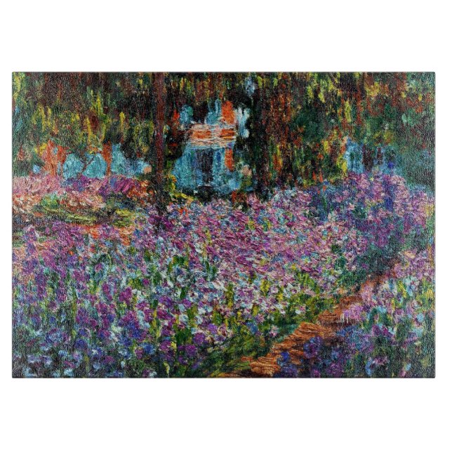 Claude Monet: Irises i Monets trädgård (Framsidan)