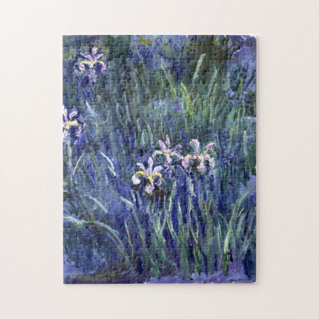 Claude Monet: Irises Pussel (Vertikal)