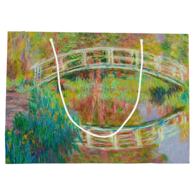 Claude Monet - Japansk Footbridge, Giverny (Baksidan)