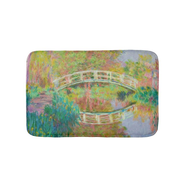 Claude Monet - Japansk Footbridge, Giverny Badrumsmatta (Framsidan)