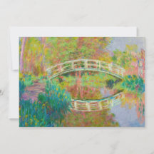 Claude Monet - Japansk Footbridge, Giverny