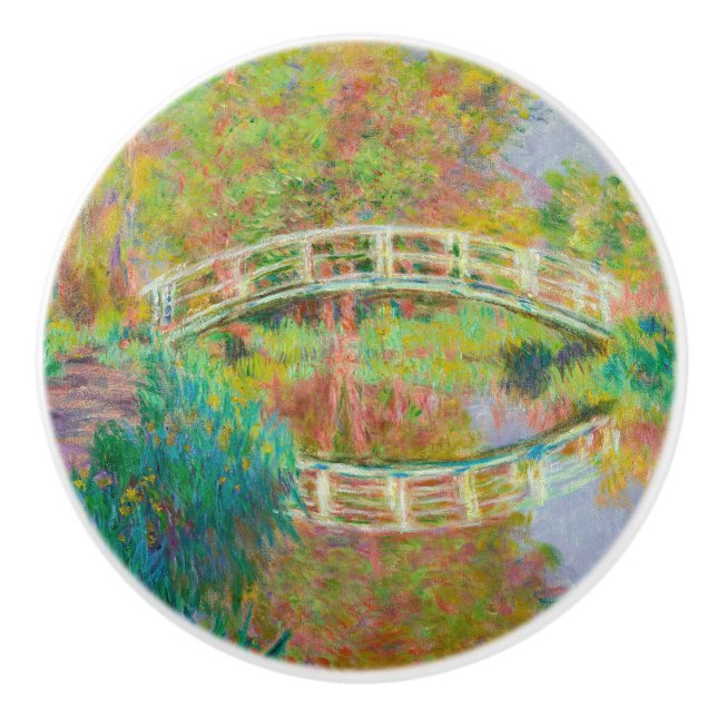 Claude Monet - Japansk Footbridge, Giverny Knopp (Framsidan)