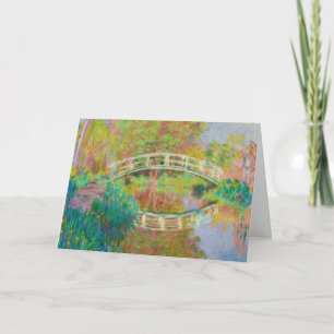 Claude Monet - Japansk Footbridge, Giverny Kort