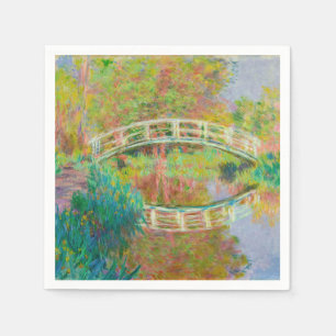 Claude Monet - Japansk Footbridge, Giverny Pappersservett