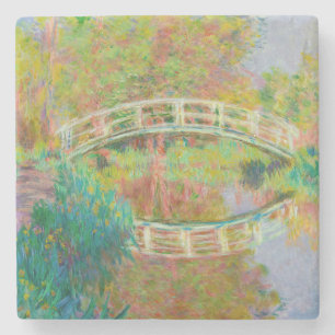 Claude Monet - Japansk Footbridge, Giverny Stenunderlägg
