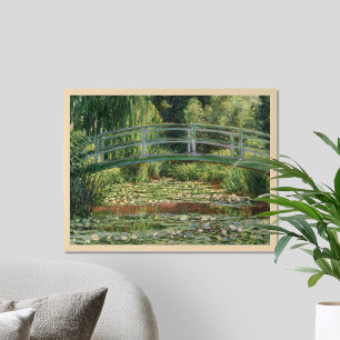 Claude Monet Japansk Footbridge Vatten Lily Bassän Poster